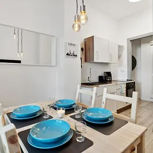 Apartment Lichtenberger With Nice Chesterfield For 4 People, Berlin